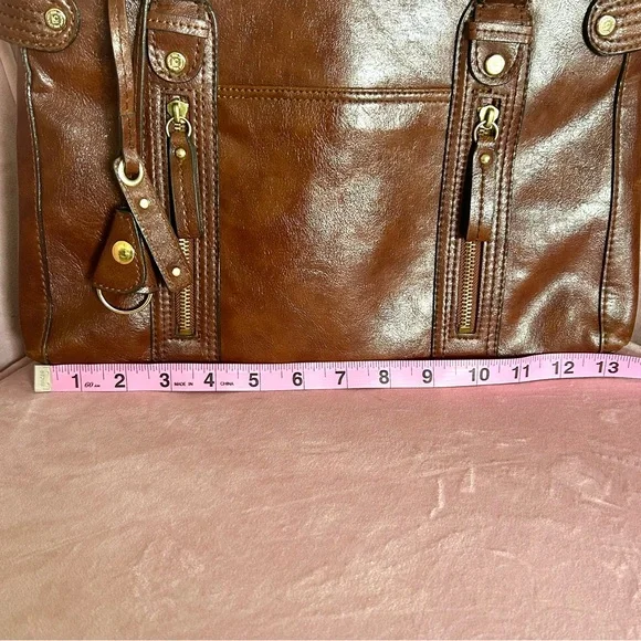 Liz Claiborne Vintage gorgeous leather tote bag - Picture 13 of 16